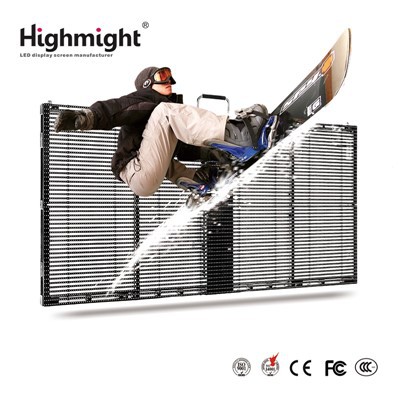 LED průhledný displej